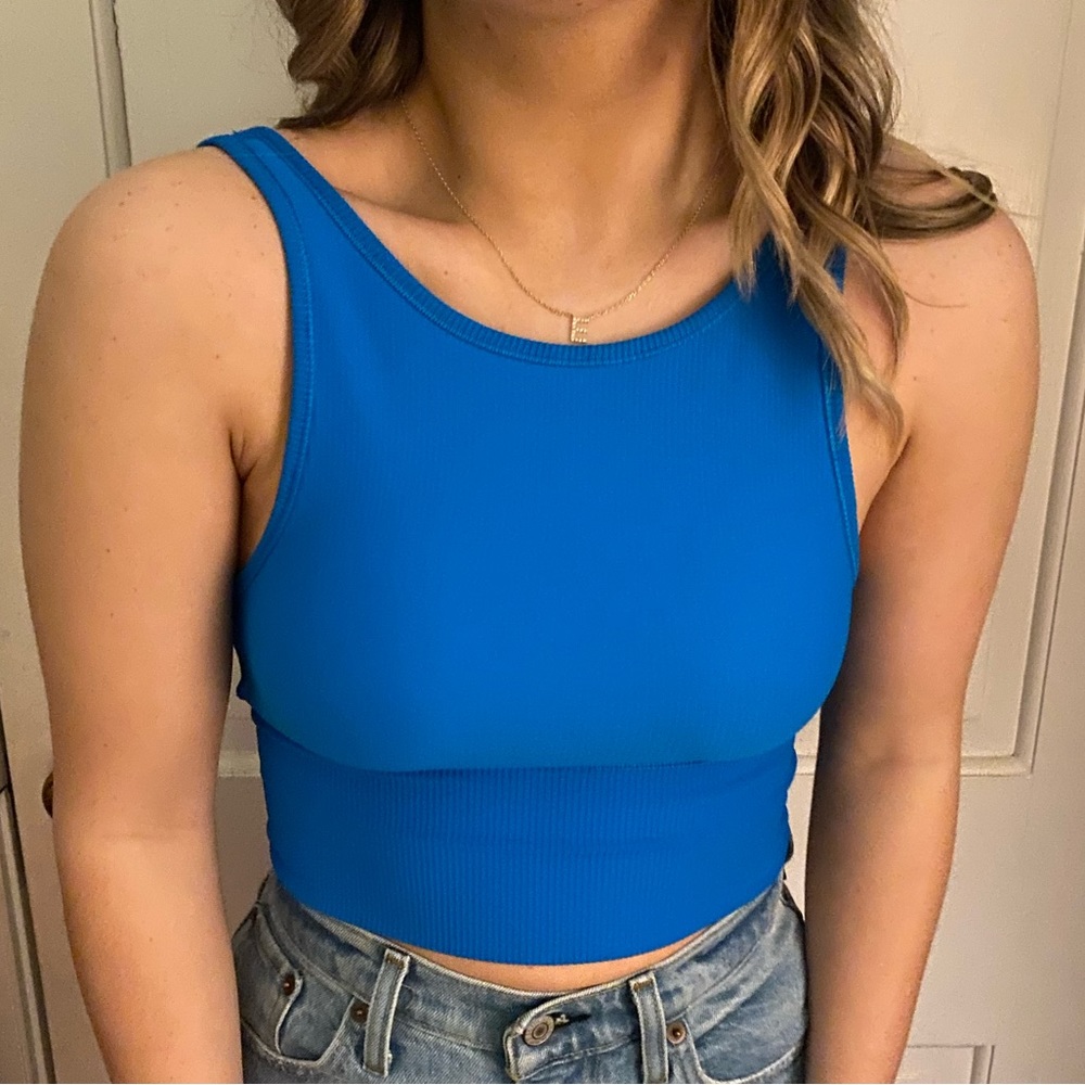 Lululemon ribbed crop top